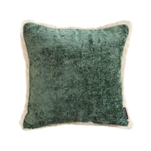 SOGA 45cm Jade Green Home aesthetic chenille texture tassel square Throw Pillow, Furniture, Living Room Furniture, Occasional Chairs, , ,  - NZ DEPOT 1