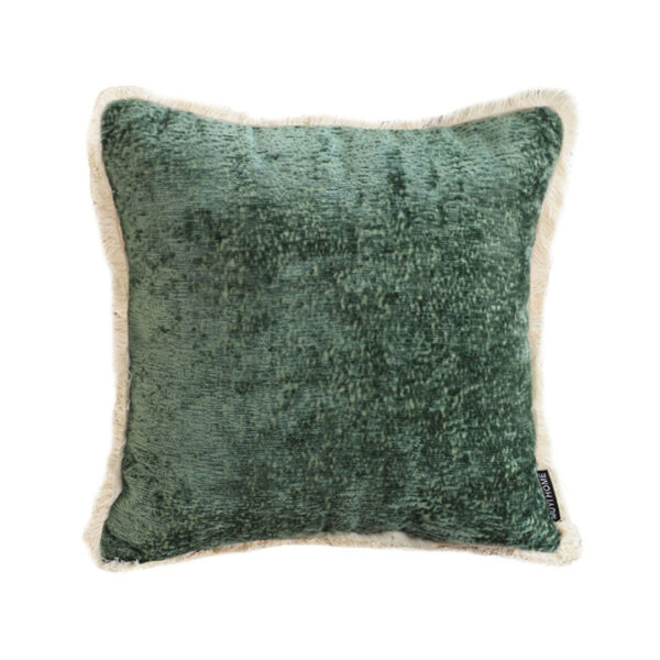 Soga 45Cm Jade Green Home Aesthetic Chenille Texture Tassel Square Throw Pillow, Furniture, Living Room Furniture, Occasional Chairs, , ,  - Nz Depot 1