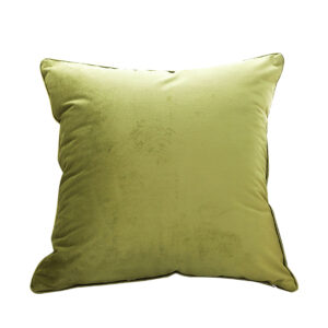 SOGA 45cm Subtle Fluorescent Green Foliage Velvet Square Throw Pillow, Furniture, Living Room Furniture, Occasional Chairs, , ,  - NZ DEPOT 1