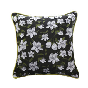 SOGA 45cm Subtle Foliage Green Pillow Subtle Orchid Blossom Square Throw Pillow, Furniture, Living Room Furniture, Occasional Chairs, , ,  - NZ DEPOT 1