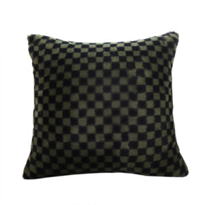 SOGA 45cm Urban Light Luxury Pillow Dark Night Green Checkered Square Throw Pillow, Furniture, Living Room Furniture, Occasional Chairs, , ,  - NZ DEPOT 1