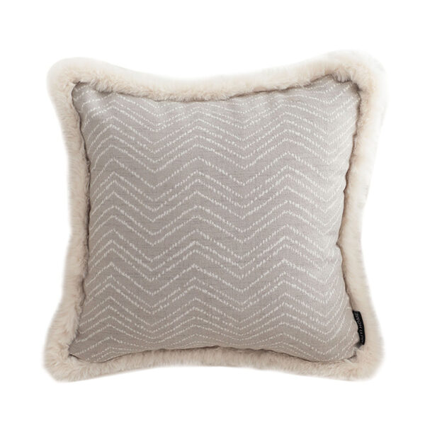 Soga 45Cm Wabi-Sabi Herringbone Square Throw Pillow, Furniture, Living Room Furniture, Occasional Chairs, , ,  - Nz Depot 1