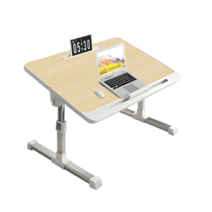 SOGA 60X40cm Wood Small Laptop Bed Portable Foldable Study Table Adjustable, Desks & Computer Tables, , , , ,  - NZ DEPOT 1