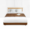 SOGA 70cm Brown Vintage Bed Scarf Runner Bedding Tail Pad Flag For Home Hotel Set of 3, Home>Bed Linen>Throws And Blankets>Blankets, , , , ,  - NZ DEPOT 1