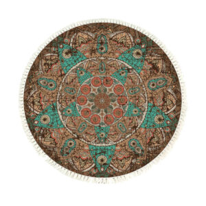 SOGA 90cm Mandala Round Area Thick Anti-slip Doormat, Home Decor, Home & Living, Home Decor, Rugs, Shaggy Rugs, ,  - NZ DEPOT 1