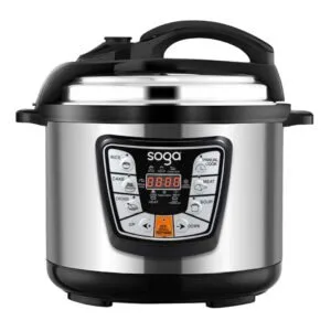 Buy SOGA Electric Pressure Cooker 12L Stainless Steel NonStick 1600W Online - Electronics & Appliances/Appliances/Small Kitchen Appliances/Benchtop Cooking/Slow Cookers & Pressure Cookers - 1 - NZ Depot Free Shipping