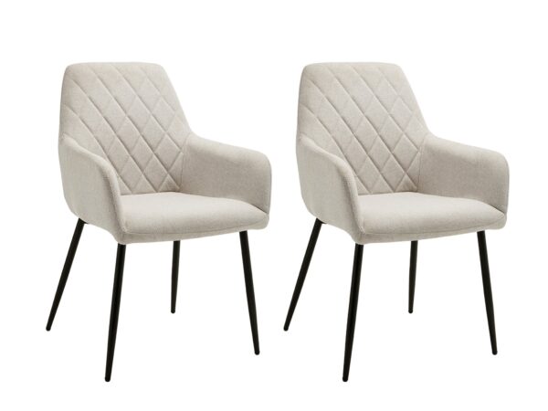 Ds Sania Dining Chair Beige X2