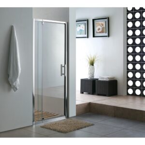 Shower Glass - Cape Series Pivot Door (1000x1900mm), Shower Door - NZ DEPOT