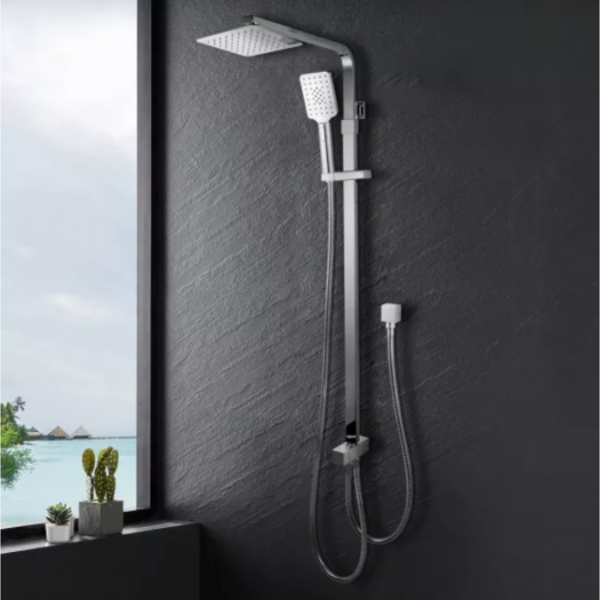 Shower Mixer Combination Twin Shower Set Top/Bottom Inlet SS2125-200S8, Shower Mixer - NZ DEPOT