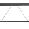 Z-Shaped Metal Desk