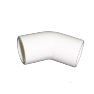 20mm PVC 45D ELBOW -