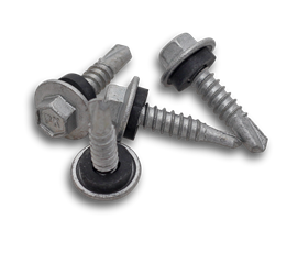 25MM HEX HEAD STEEL SCREW PK50 -