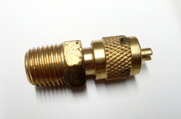 ACCESS VALVE 1/4MPT . -