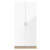 Bardalona 2-Door Wardrobe White