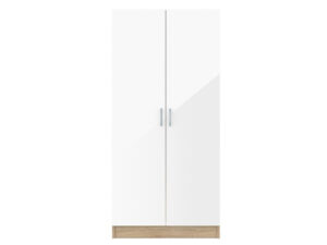 DS Bardalona 2 Door Wardrobe White PR8892 Wardrobes NZ DEPOT - NZ DEPOT