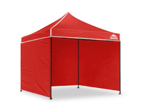 Ds Gazebo C Silver Coated Roof 3X3M Red Pr9252 Gazebos Nz Depot 11 - Nz Depot