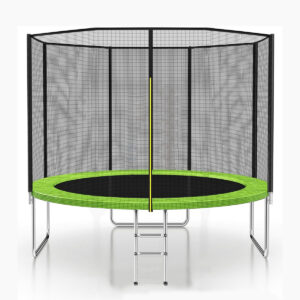 DS Trampoline Lime Outside Net 8Ft