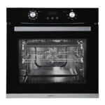 Parmco 600mm 80 Litre Oven, 10 Function, Black     Series 1 - NZDEPOT