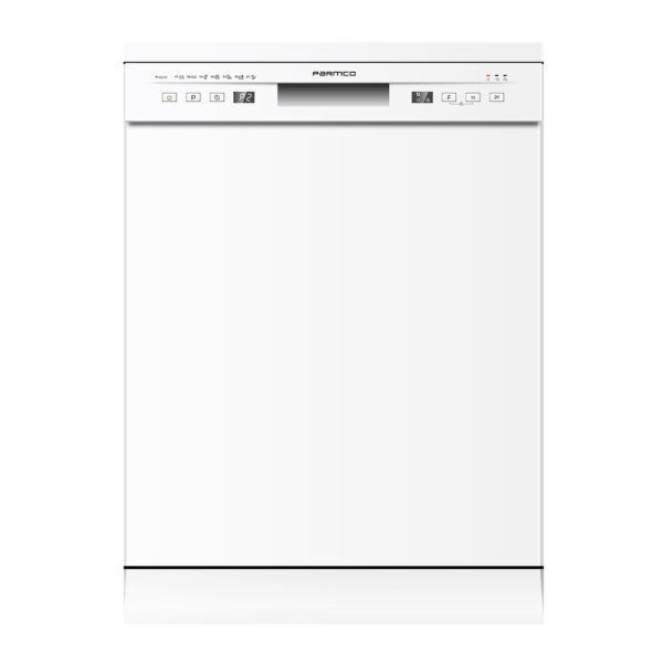 Parmco 600Mm Freestanding Dishwasher, Economy Plus, White - Nzdepot