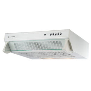 Parmco 600mm Glass Front Caprice Rangehood, White - NZDEPOT