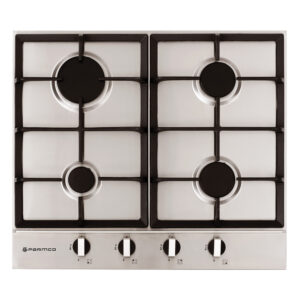 Parmco 600mm Hob, 4 Burner, Gas, Stainless Steel - NZDEPOT