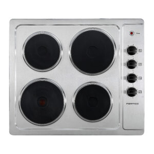 Parmco 600mm, Electric, Stainless Steel Plate, 4 Element Cooktop  I  Series 1 - NZDEPOT