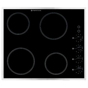 Parmco 600mm Hob, Ceramic, Stainless Steel Frame - NZDEPOT