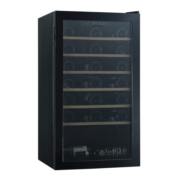 Parmco 85L Wine Cooler, Black - Nzdepot