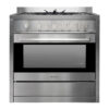 Parmco 900mm Freestanding Stove, Full Gas, Stainless Steel - NZDEPOT