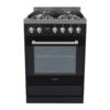 Parmco Freestanding Stove, 600mm, Combination, Stainless Steel - Black (DISCONTINUED) - NZDEPOT