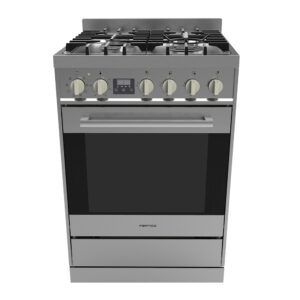 Parmco Freestanding Stove, 600mm, Combination, Stainless Steel - NZDEPOT