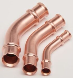 RLS 45 Deg Elbow 1 18 Copper Installation COMPONENTS NZ DEPOT - NZ DEPOT