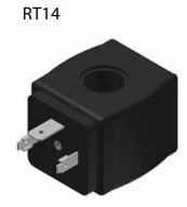 RT14 Parker Solenoid Coil 14W 230v 50/60Hz Din Plug connection -