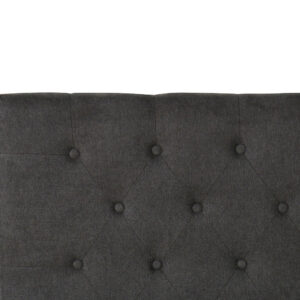 Rakel Headboard Queen Fabric Grey