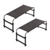 SOGA 120x45cm Black Cross Bed Movable Desk Table w/ Adjustable Length & Height, Furniture, Living Room Furniture, Tables, , ,  - NZ DEPOT 1
