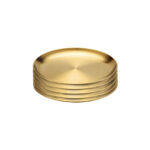 SOGA 14cm Premium Gold Grilling Plate  Durable, Heat Resistant Perfect for BBQs and Outdoor Cooking Kitchen Essential, home & living > kitchen & dining > cookware > saucepans, , , , ,  - NZ DEPOT 1