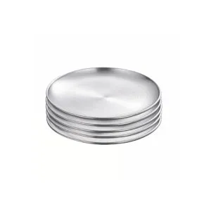 Buy SOGA 14cm Premium Silver Grilling Plate Durable, Heat Resistant Perfect for BBQs and Outdoor Cooking Kitchen Essential Online - home & living > kitchen & dining > cookware > saucepans - 1 - NZ Depot Free Shipping
