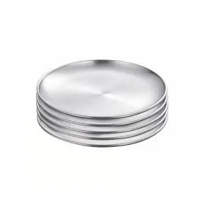 Buy SOGA 20cm Premium Silver Grilling Plate Durable, Heat Resistan Perfect for BBQs and Outdoor Cooking Kitchen Essential Online - home & living > kitchen & dining > cookware > saucepans - 1 - NZ Depot Free Shipping