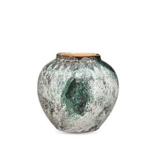 SOGA 21x22cm Green Small Ceramic Flower Vase Elegant Living Room Home Decor, Home & Living, Home Decor, Vases, , ,  - NZ DEPOT 1