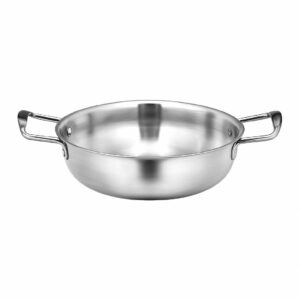 SOGA 22cm Premium Silver Seafood Dry Pot Stockpot Versatile and Durable Kitchen Essential, home & living, kitchen & dining, cookware, casserole dishes, ,  - NZ DEPOT 1