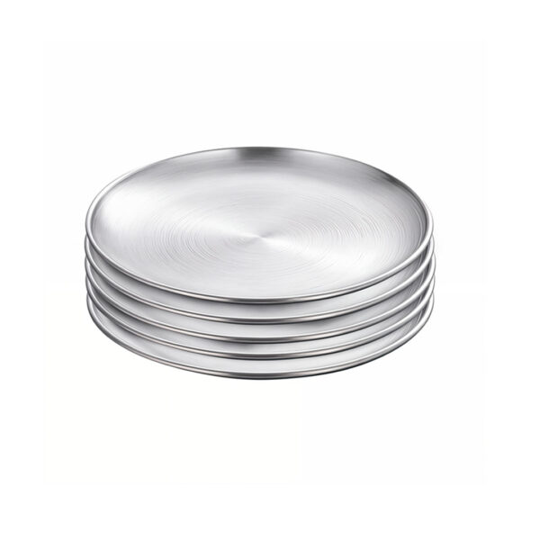 Soga 23Cm Premium Silver Grilling Plate Durable Heat Resistant, Perfect For Bbqs And Outdoor Cooking Kitchen Essential, Home &Amp; Living &Gt; Kitchen &Amp; Dining &Gt; Cookware &Gt; Saucepans, , , , ,  - Nz Depot 1