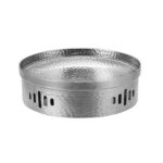 SOGA 26cm Dry Pot with Hammered Texture Natural Silver Color, a Kitchen Essential, home & living > kitchen & dining > cookware > casserole dishes, , , , ,  - NZ DEPOT 1