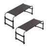 SOGA 2X 140x45cm Black Cross Bed Movable Desk Table w/ Adjustable Length & Height, Furniture, Living Room Furniture, Tables, , ,  - NZ DEPOT 1