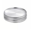 SOGA 30cm Premium Silver Grilling Plate Durable Heat Resistant Perfect for BBQs and Outdoor Cooking Kitchen Essential, home & living, kitchen & dining, cookware, saucepans, , - NZ DEPOT 1