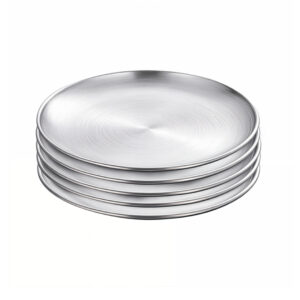 SOGA 30cm Premium Silver Grilling Plate  Durable Heat Resistant  Perfect for BBQs and Outdoor Cooking Kitchen Essential, home & living, kitchen & dining, cookware, saucepans, ,  - NZ DEPOT 1