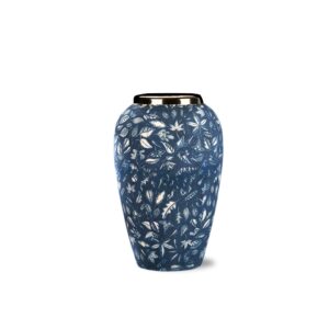 SOGA 30x19cm Blue Medium Ceramic Flower Vase Elegant Living Room Home Decor, Home & Living, Home Decor, Vases, , ,  - NZ DEPOT 1