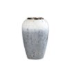SOGA 30x19cm White and Grey Medium Ceramic Flower Vase Elegant Living Room Home Decor, Home & Living>Home Decor>Vases, , , , , - NZ DEPOT 1