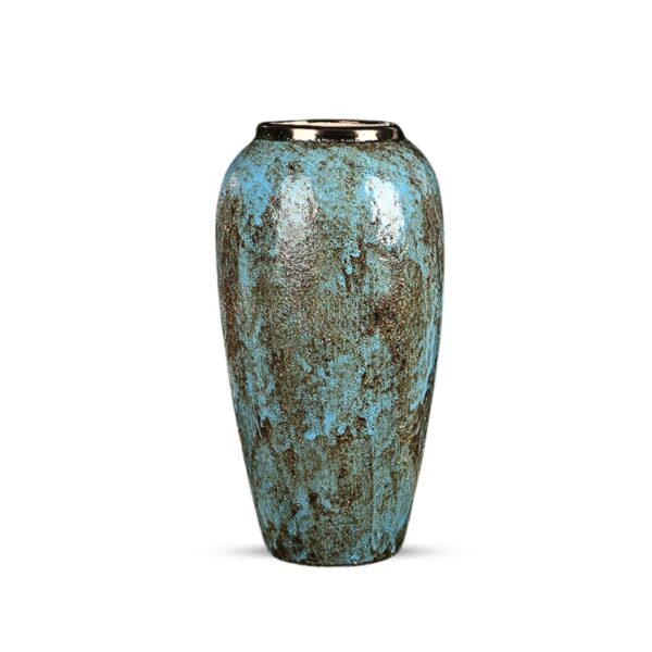 SOGA 35x17cm Light Blue Large Ceramic Flower Vase Elegant Living Room Home Decor, Home & Living, Home Decor, Vases, , ,  - NZ DEPOT 1