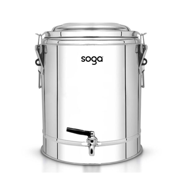 SOGA 40L Stainless Steel Insulated Stock Pot Dispenser Hot & Cold Beverage Container With Tap, Home & Living, Kitchen & Dining, Barware, Spirit Dispensers, ,  - NZ DEPOT 1