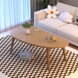 SOGA 80x40cm White Stone Pattern Living Room Nordic  Coffee Table Modern Style, Furniture, Living Room Furniture, Tables, , ,  - NZ DEPOT 2